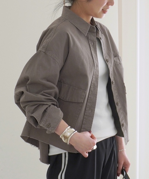 AP STUDIO（エーピーストゥディオ）の「ミリタリークロップド