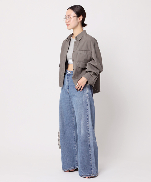 AP STUDIO（エーピーストゥディオ）の「ミリタリークロップド