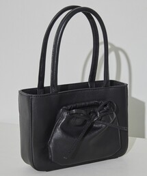 Firsthand | Firsthand/ファーストハンド Leather Ribbon Handbag / レザーリボンハンドバッグ / ミニハンドバッグ / ミニハンドルバッグ / ミニトート / 防水レザー(ハンドバッグ)