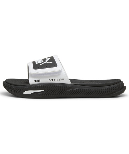 PUMA ソフトライドプロ スライド24 V さっとはけておしゃれ◎ PUMA公式】ユニセックス ソフトライド プロ スライド サンダル 24 V