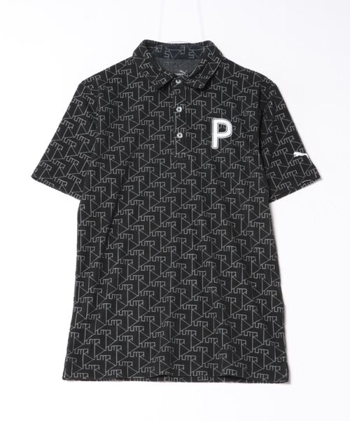PUMA(プーマ)の「PUMA プーマ メンズ ゴルフ パイル ジャカード Pロゴ 半袖 ポロシャツ(ポロシャツ・メンズ・ピンク/ホワイト/ブラック・X-LARGE/XX-LARGE/MEDIUM/LARGE/SMALL)」の6枚目の写真