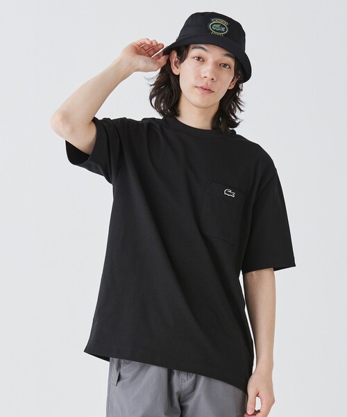 LACOSTE(ラコステ)の「ダウンブリムエンブレムハット(ハット・メンズ・ベージュ/ブラック・58cm)」の19枚目の写真