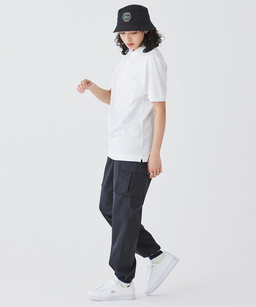 LACOSTE(ラコステ)の「ダウンブリムエンブレムハット(ハット・メンズ・ベージュ/ブラック・58cm)」の22枚目の写真