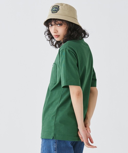 LACOSTE(ラコステ)の「ダウンブリムエンブレムハット(ハット・メンズ・ベージュ/ブラック・58cm)」の4枚目の写真