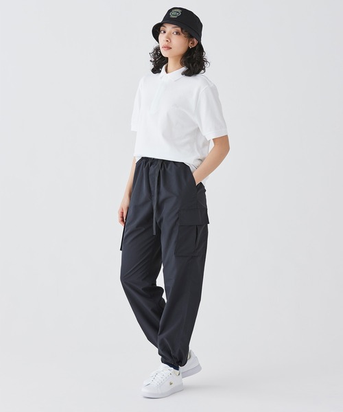 LACOSTE(ラコステ)の「ダウンブリムエンブレムハット(ハット・メンズ・ベージュ/ブラック・58cm)」の10枚目の写真