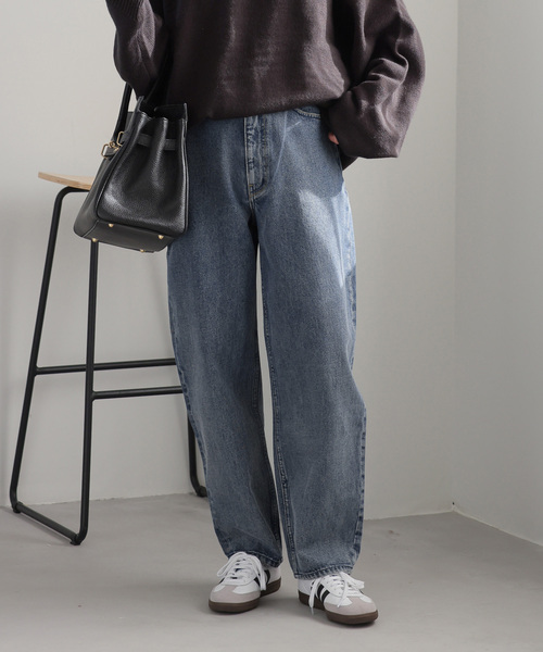 JOURNAL STANDARD relume(ジャーナルスタンダード レリューム)の「《追加3》カーブラインデニム(デニムパンツ・レディース・ブルー系その他/ブルー・36/38)」の3枚目の写真