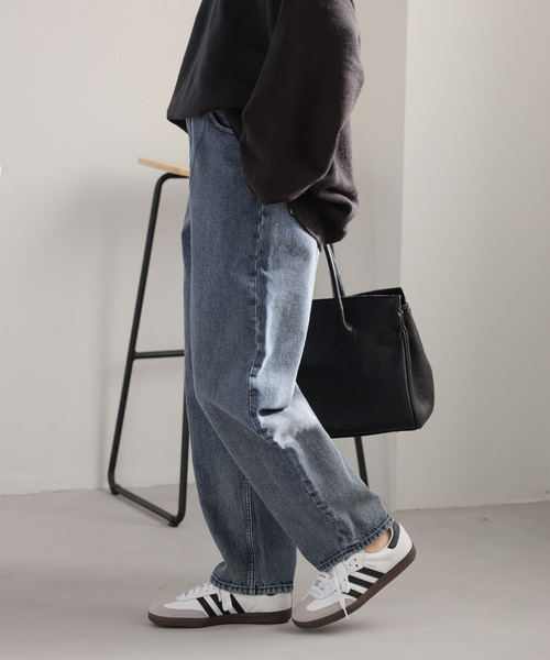 JOURNAL STANDARD relume(ジャーナルスタンダード レリューム)の「《追加3》カーブラインデニム(デニムパンツ・レディース・ブルー系その他/ブルー・36/38)」の4枚目の写真
