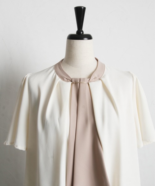 tocco closet(トッコ クローゼット)の「【ZOZO限定】ボウタイブラウス(シャツ/ブラウス・レディース・ブルー/アイボリー・M)」の8枚目の写真
