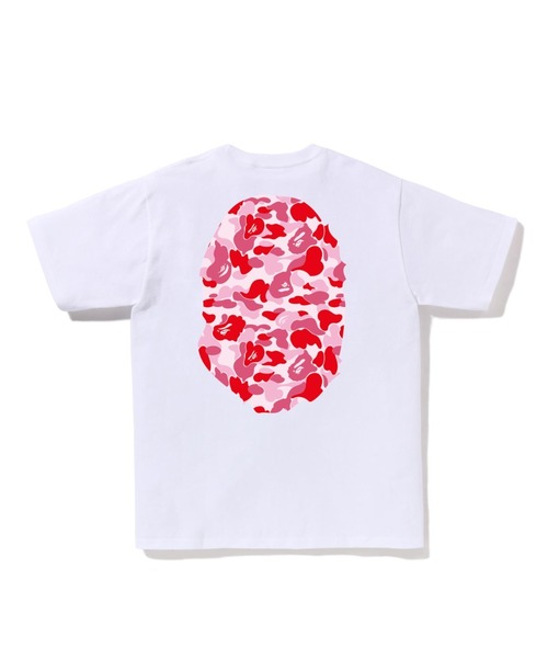 A BATHING APE(アベイシングエイプ)の「ABC CAMO BIG APE HEAD TEE(Tシャツ/カットソー・メンズ・ブラック×ブルー/ブラック×ピンク/ホワイト×ピンク/ホワイト×ブルー/ブラック×グリーン/ホワイト×グリーン・X-LARGE/MEDIUM/XX-LARGE/LARGE/SMALL/XXX-LARGE)」の9枚目の写真