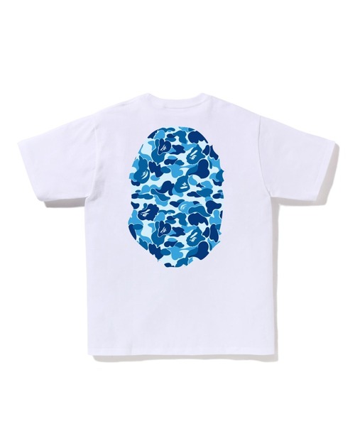 A BATHING APE(アベイシングエイプ)の「ABC CAMO BIG APE HEAD TEE(Tシャツ/カットソー・メンズ・ブラック×ブルー/ブラック×ピンク/ホワイト×ピンク/ホワイト×ブルー/ブラック×グリーン/ホワイト×グリーン・X-LARGE/MEDIUM/XX-LARGE/LARGE/SMALL/XXX-LARGE)」の8枚目の写真