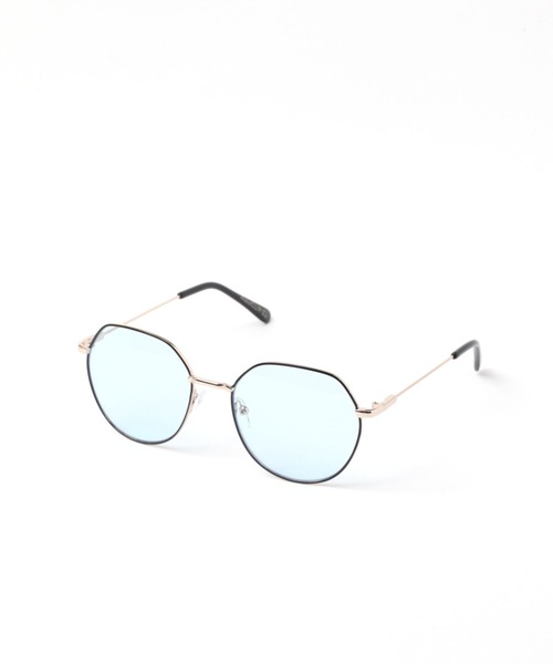 studio CLIP（スタディオクリップ）の「クラウンパントUVサングラス（サングラス・レディース・パープル/ダークブラウン/ブルー・FREE）」の3枚目の写真