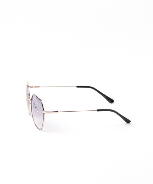 studio CLIP（スタディオクリップ）の「クラウンパントUVサングラス（サングラス・レディース・パープル/ダークブラウン/ブルー・FREE）」の4枚目の写真