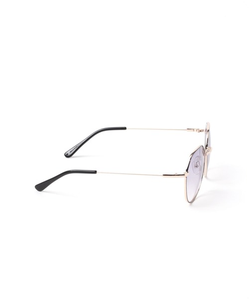 studio CLIP（スタディオクリップ）の「クラウンパントUVサングラス（サングラス・レディース・パープル/ダークブラウン/ブルー・FREE）」の5枚目の写真