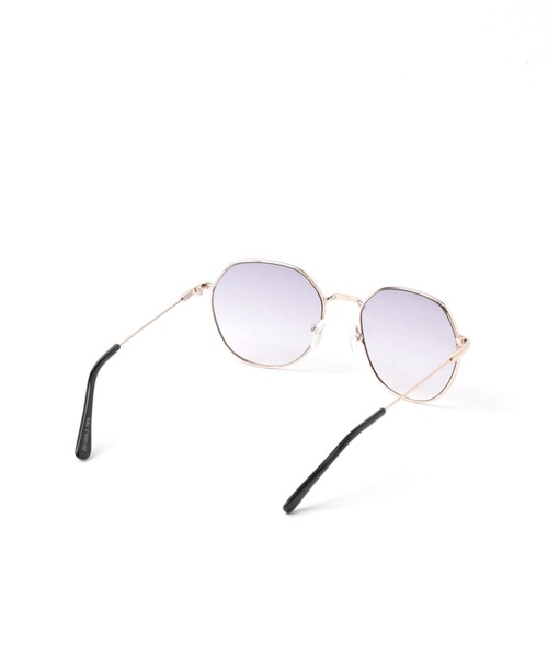 studio CLIP（スタディオクリップ）の「クラウンパントUVサングラス（サングラス・レディース・パープル/ダークブラウン/ブルー・FREE）」の6枚目の写真