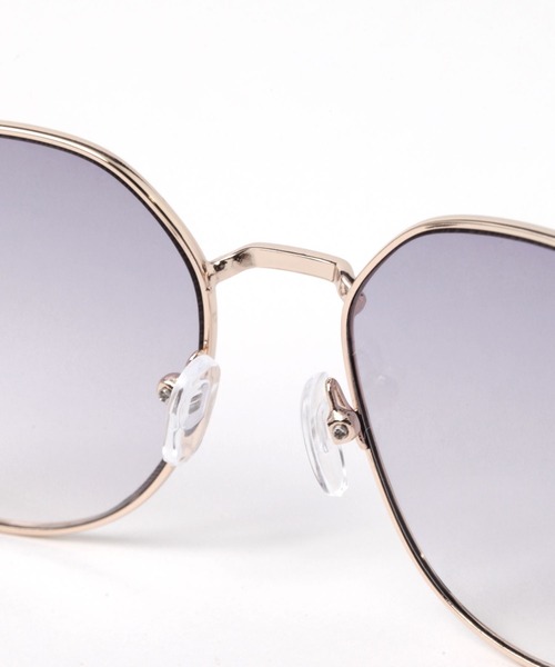 studio CLIP（スタディオクリップ）の「クラウンパントUVサングラス（サングラス・レディース・パープル/ダークブラウン/ブルー・FREE）」の10枚目の写真