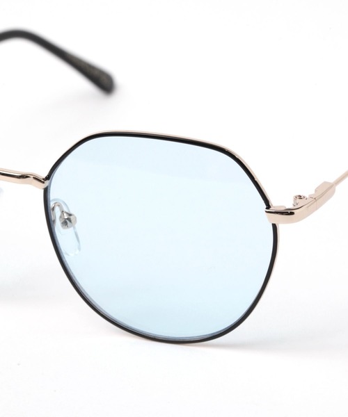 studio CLIP（スタディオクリップ）の「クラウンパントUVサングラス（サングラス・レディース・パープル/ダークブラウン/ブルー・FREE）」の14枚目の写真