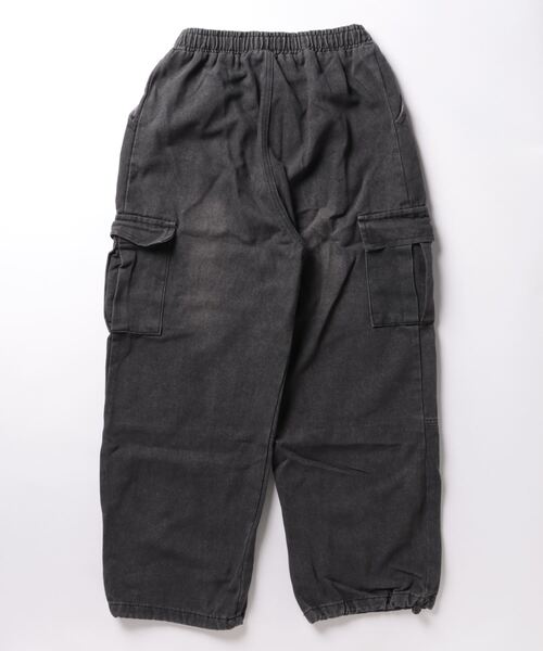 VIBGYOR(ヴィブジョー)の「デニムカーゴパンツ(BL)(カーゴパンツ・メンズ・ブラック/ブルー・LARGE/MEDIUM)」の5枚目の写真
