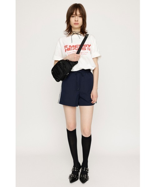 SLY(スライ)の「ATHLETIC 2WAY BODY BAG アスレチック 2ウェイ ボディ バッグ(ボディバッグ/ウエストポーチ・レディース・ホワイト/ブラック/グレー・FREE)」の5枚目の写真