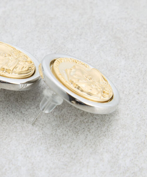 BEARDSLEY（ビアズリー）の「コインピアス（ピアス（両耳用）・レディース・ゴールド・FREE）」の5枚目の写真