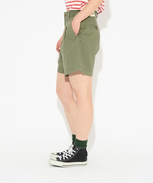Levi's(リーバイス)の「Levi's/リーバイス PLEATED トラウザー ショートパンツ グリーン DEEP LICHEN(その他パンツ・レディース・グリーン・23inch/24inch/25inch/26inch/27inch/28inch)」の19枚目の写真