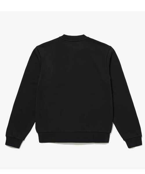 LACOSTE（ラコステ）の「エッセンシャルクルーネックスウェット トレーナー（スウェット・メンズ・ブラック・5/3/4/2）」の2枚目の写真