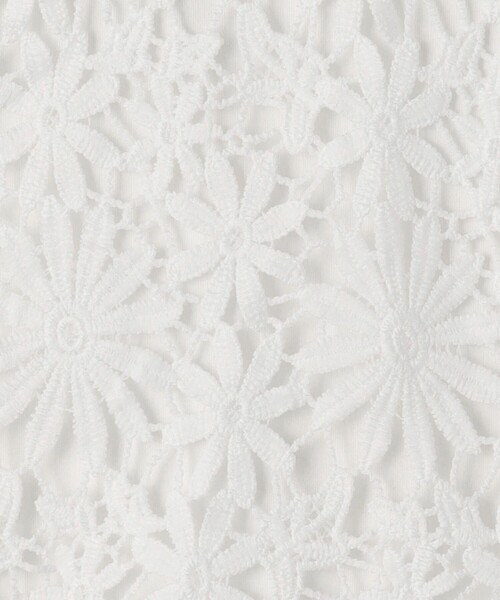 green label relaxing(グリーンレーベルリラクシング)の「レース ドッキング プルオーバー カットソー -吸水速乾-(Tシャツ/カットソー・レディース・ブラック/オフホワイト・FREE)」の16枚目の写真