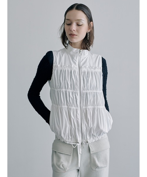 SORIN（ソリン ）の「Soft Broad Gathered Vest（ベスト）」 - WEAR