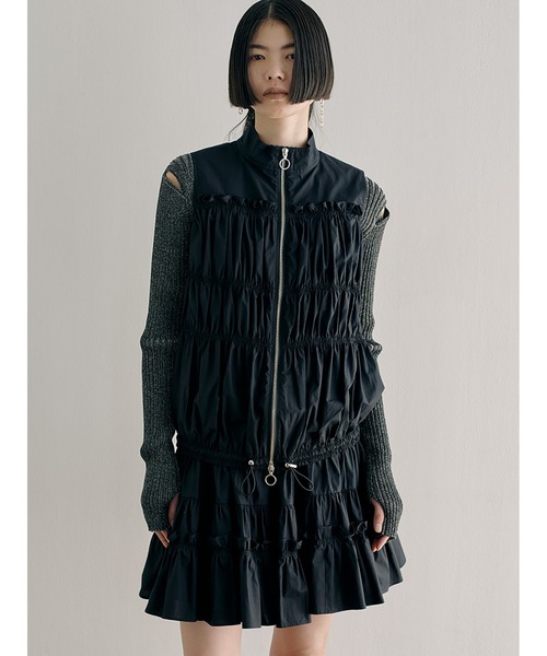 セール】Soft Broad Gathered Vest（ベスト）｜SORIN（ソリン