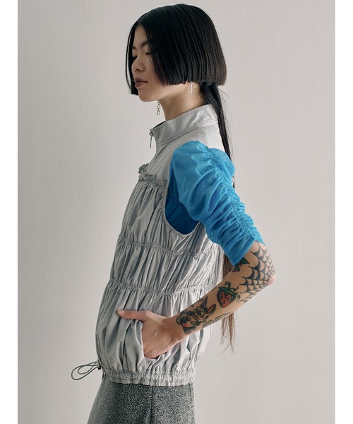 SORIN（ソリン ）の「Soft Broad Gathered Vest（ベスト）」 - WEAR