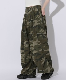 Anui | 【UNISEX/3サイズ展開】ワイドパラシュートパンツ2(カーゴパンツ)