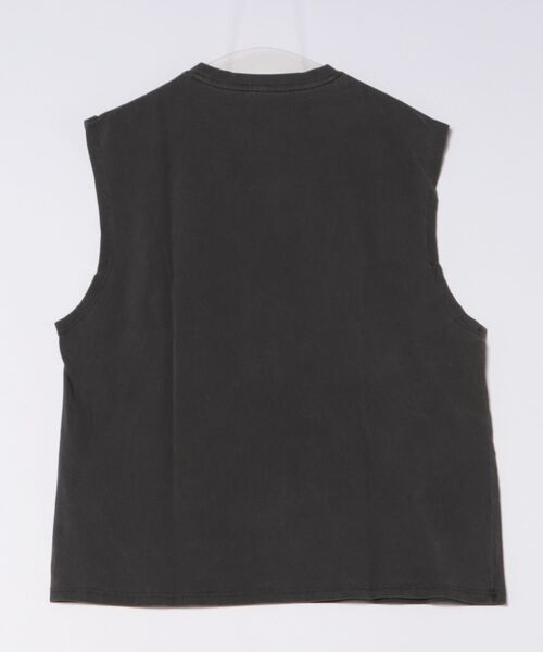 INASTUDIOS ZOO（イーナストゥディオスズー）の「「INASTUDIOS SELECT」ピグメント ノースリーブ（Tシャツ/カットソー・メンズ・ブラウン系その他2/ブラック系その他/ブラック/モカ/ブラック系その他2/ブラウン系その他・LARGE/X-LARGE/MEDIUM）」の7枚目の写真