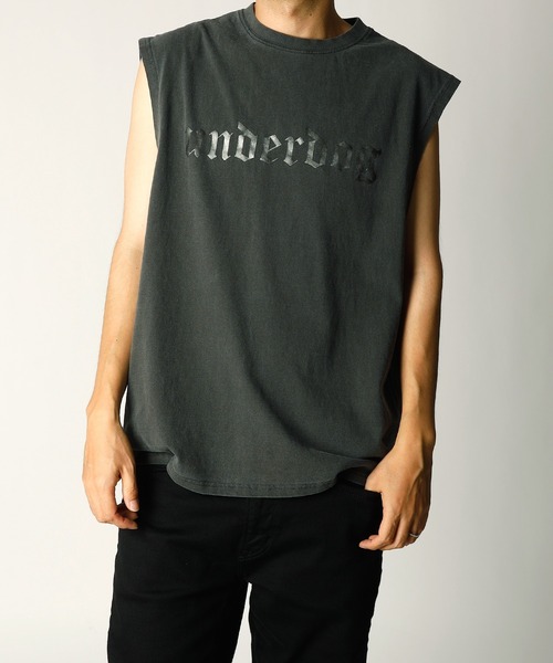 INASTUDIOS ZOO（イーナストゥディオスズー）の「「INASTUDIOS SELECT」ピグメント ノースリーブ（Tシャツ/カットソー・メンズ・ブラウン系その他2/ブラック系その他/ブラック/モカ/ブラック系その他2/ブラウン系その他・LARGE/X-LARGE/MEDIUM）」の4枚目の写真