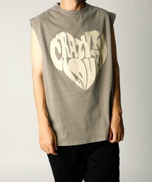 INASTUDIOS ZOO | 「INASTUDIOS SELECT」ピグメント ノースリーブ(Tシャツ/カットソー)