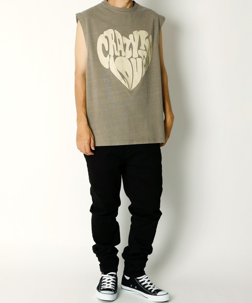 INASTUDIOS ZOO（イーナストゥディオスズー）の「「INASTUDIOS SELECT」ピグメント ノースリーブ（Tシャツ/カットソー・メンズ・ブラウン系その他2/ブラック系その他/ブラック/モカ/ブラック系その他2/ブラウン系その他・LARGE/X-LARGE/MEDIUM）」の17枚目の写真