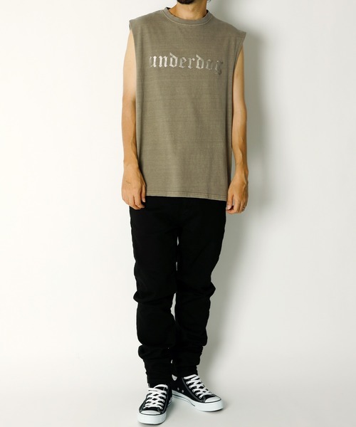 INASTUDIOS ZOO（イーナストゥディオスズー）の「「INASTUDIOS SELECT」ピグメント ノースリーブ（Tシャツ/カットソー・メンズ・ブラウン系その他2/ブラック系その他/ブラック/モカ/ブラック系その他2/ブラウン系その他・LARGE/X-LARGE/MEDIUM）」の13枚目の写真