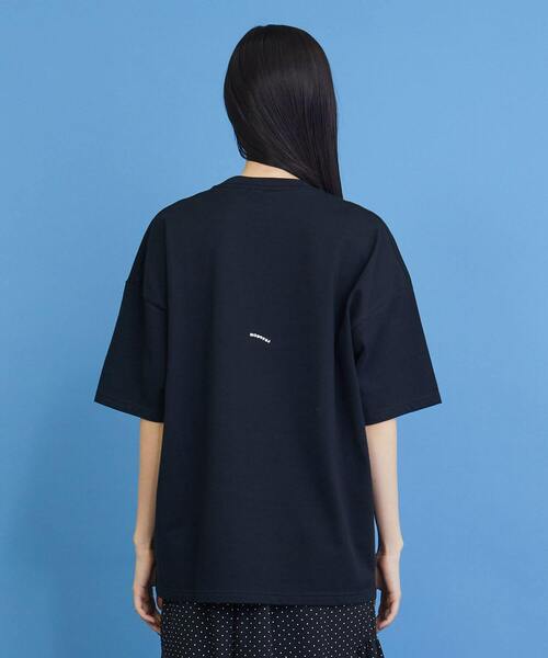 FRAPBOIS（フラボア）の「テイストペラT（Tシャツ/カットソー・レディース・サックスブルー/ブラック/ホワイト・1/2）」の13枚目の写真