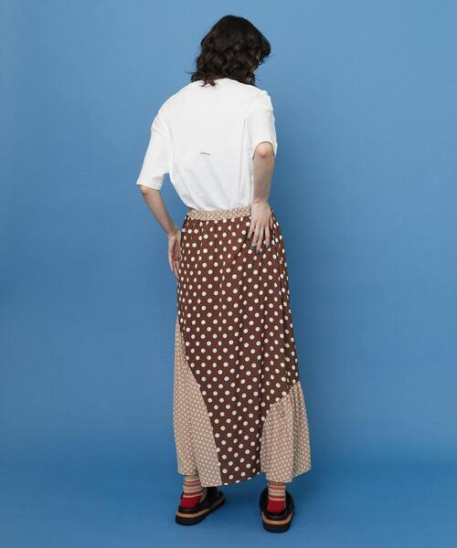 FRAPBOIS（フラボア）の「テイストペラT（Tシャツ/カットソー・レディース・サックスブルー/ブラック/ホワイト・1/2）」の18枚目の写真