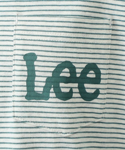 Lee(リー)の「Lee/リー ポケットLeeロゴ ショートスリーブTシャツ(Tシャツ/カットソー・レディース・チャコール/オレンジ/ベージュ/ホワイト/ホワイト×ブラック/ブルー・SMALL/MEDIUM/LARGE/X-LARGE)」の11枚目の写真