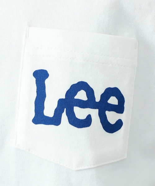 Lee(リー)の「Lee/リー ポケットLeeロゴ ショートスリーブTシャツ(Tシャツ/カットソー・レディース・チャコール/オレンジ/ベージュ/ホワイト/ホワイト×ブラック/ブルー・SMALL/MEDIUM/LARGE/X-LARGE)」の20枚目の写真
