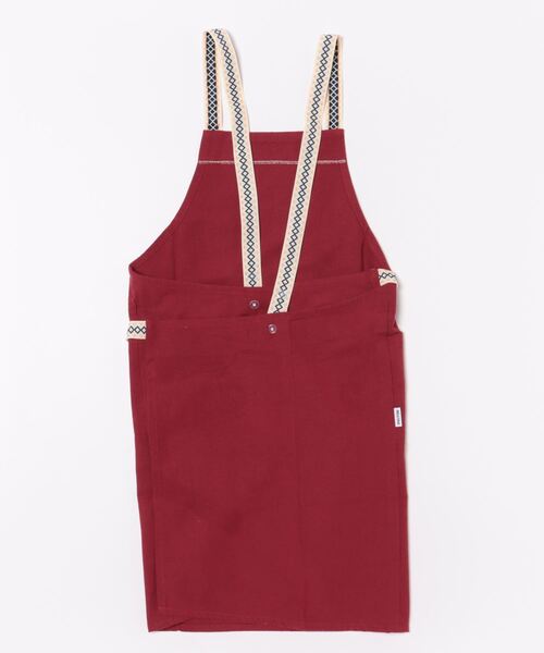 fancy ribbon エプロン DULTON ONLINE SHOP | APRON WITH RIBBON RED(RED): キッチン