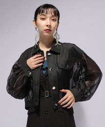 HARE | デニムシアーキリカエブルゾン(HARE)(ブルゾン)