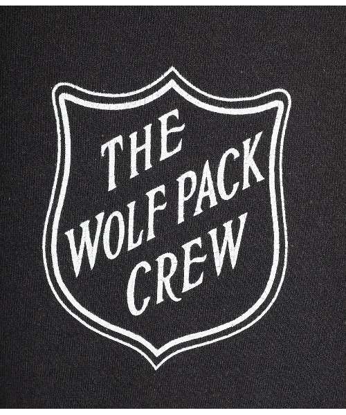 WP（ダブリューピー）の「WP / ダブリューピー：EMBLEM ZIP PARKA FADED：WP12-ZPK12[WAX]（パーカー・メンズ・ブラック・XL/L/M）」の6枚目の写真