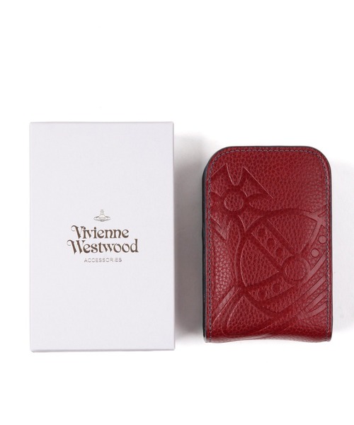 ヴィヴィアンウエストウッド] 正規品 BIG ORB レザー シガレットケース