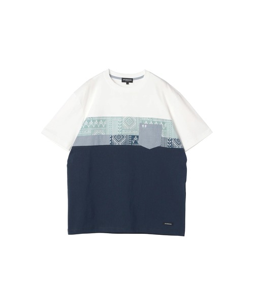 バンダナプリント切り替えTシャツ（Tシャツ/カットソー）｜McGREGOR（マックレガー）