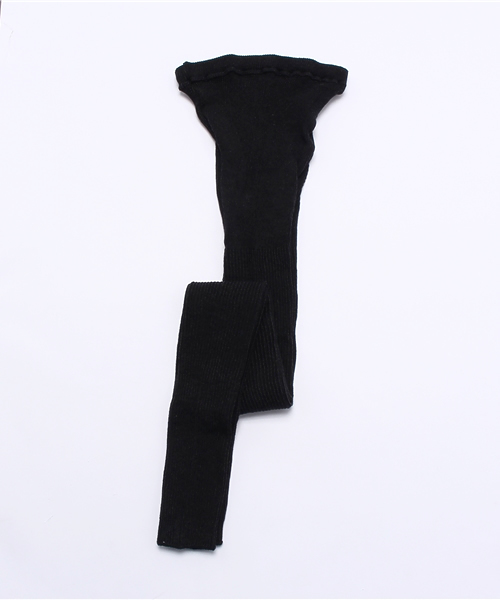 LE JUN（ルジュン）の「リブ12分丈レギンス（レギンス/スパッツ・レディース・ベージュ/グレー/ブラック・FREE）」の2枚目の写真