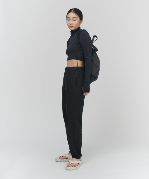 THINGS THAT MATTER(シングス ザット マター)の「CARDBOARD KNIT SWIM JACKET / カードボードニットスイムジャケット(水着・レディース・ブラック×ホワイト/アイボリー/ブラック・FREE)」の15枚目の写真