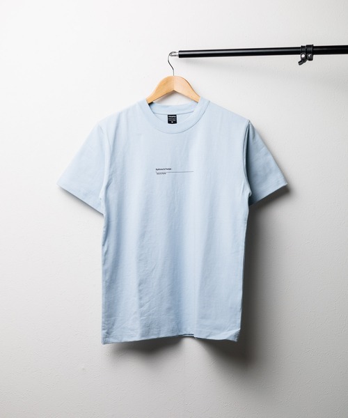ARCHIVER(アーカイバ)の「【69】【ミドルウェイト】PTショートスリーブ コットンTシャツ(Tシャツ/カットソー・メンズ・ブルー系/ホワイト/ブラック・LARGE/MEDIUM)」の1枚目の写真