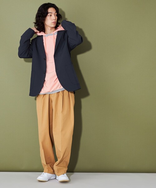 CITEN(シテン)の「<CITEN>ライトテーラードジャケット(テーラードジャケット・メンズ・ブラック/ネイビー・S/M/L/XL)」の5枚目の写真