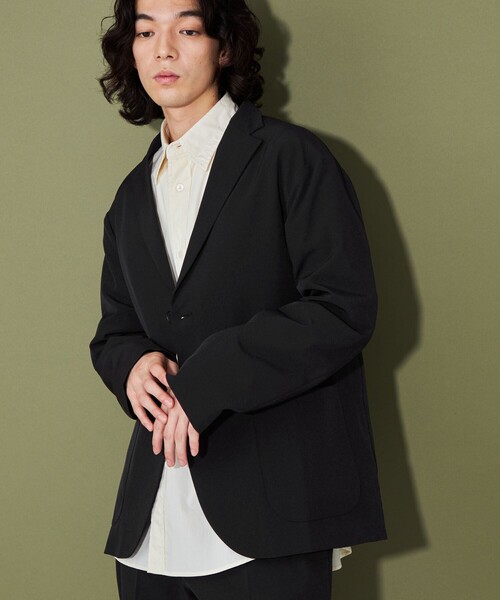 CITEN(シテン)の「<CITEN>ライトテーラードジャケット(テーラードジャケット・メンズ・ブラック/ネイビー・S/M/L/XL)」の7枚目の写真