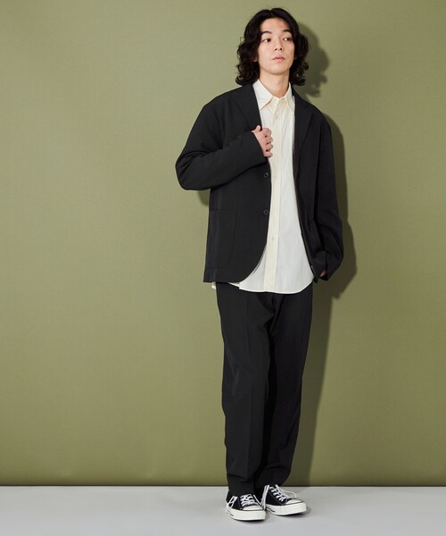 CITEN(シテン)の「<CITEN>ライトテーラードジャケット(テーラードジャケット・メンズ・ブラック/ネイビー・S/M/L/XL)」の8枚目の写真
